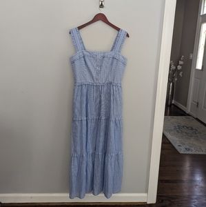 NEW Gal Meets Glam Courtney Size 12 $168 Blue Stripes